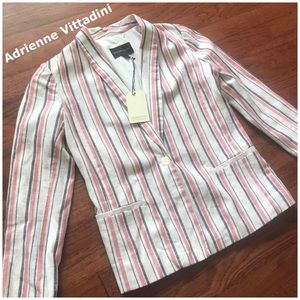 NWT🌸Adrienne Vittadini Fitted Blazer